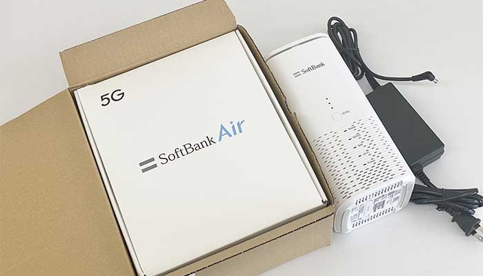 Airターミナル6が届く
