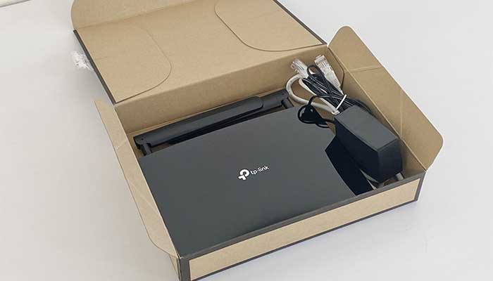 おきらくホームWi-Fiから届いたソフトバンク回線のホームルーター