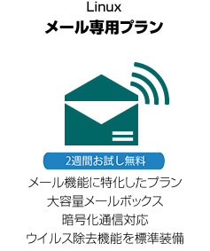 メール専用プラン